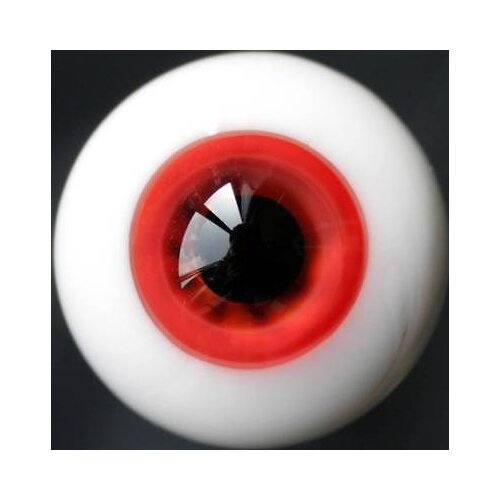 [wamami] 8mm Red & Black Pupil For BJD Doll Dollfie Glass Eyes Outfit