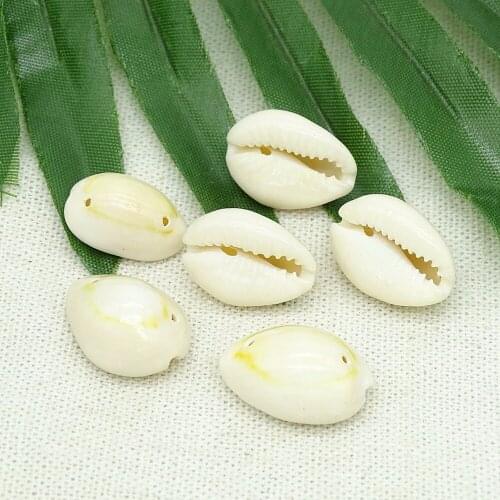 DIY Jewelry Finding Small Sea Snail Conch Natural Shell connector Bead Jewelry Loose Beads