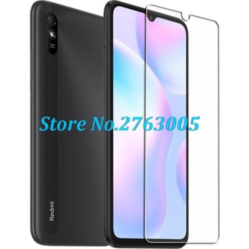 Tempered Glass For Xiaomi Redmi 9A 6.53" GLASS Protective Film Screen Protector Phone cover