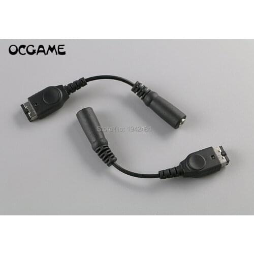 OCGAME 100pcs/lot Hot 3.5MM Headphone Earphone AD Adapter Cord Cable For Gameboy Advance for GBA SP