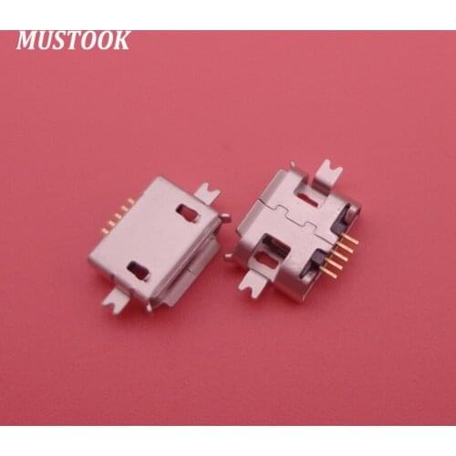 100pcs/lot Mini Micro 5P USB Jack 5Pin Charging Port jack socket 5 pin Connector female plug for Motorola MB525 Nokia 8600