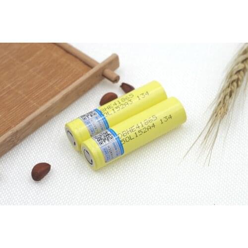 3 pcs. New import original 3.7 V 18650 HE4 2500 mAh powr 30A discharge Electronic special lithium battery + free shipping