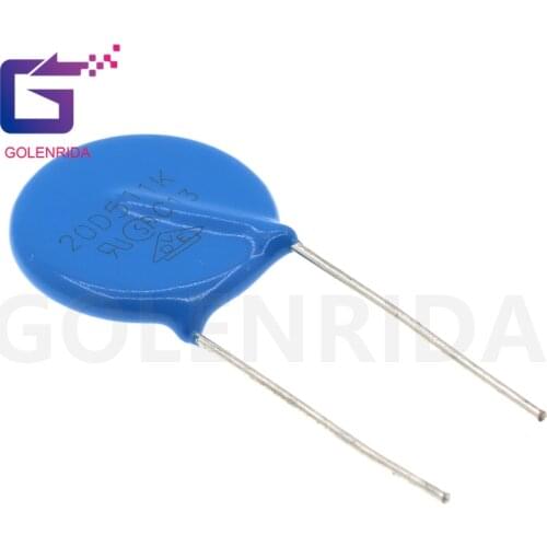5pcs varistor 20D511K 510V piezoresistor 20D511