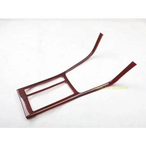 For Volkswagen Golf 2014-2018 1PC Wood ABS Chrome Car Gear Shift Knob Frame Cover Trim Moldings Car Styling Auto Accessories