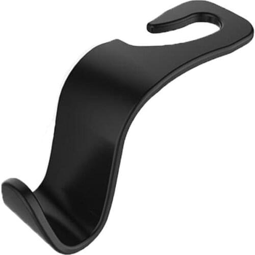5pcs Car Seat Truck Coat Back Hooks Organizer Universal Headrest Mount Storage Holder Simple Styling Auto Bag Hanger Hook