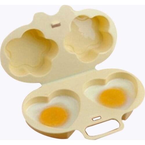 Kitchen Gadgets Tools Cake Mold Creative Flowers Love Microwave Oven Steamed Egg Tools Cake Mold Cooking Utensils Kids