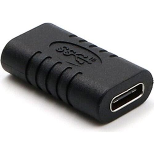 Hot USB C Adapter USB 3.1 Type C Female To Female F/F USB-C Extension Connector Adapter For Laptop Converter For Tablet Phone