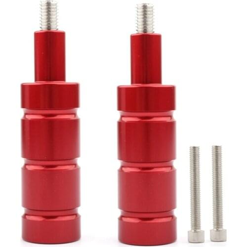 Motorcycle LED Headlight Fog Light Mounting Bracket Post Support Base M8 M6 Mount Bike Light Spotlight Bracket