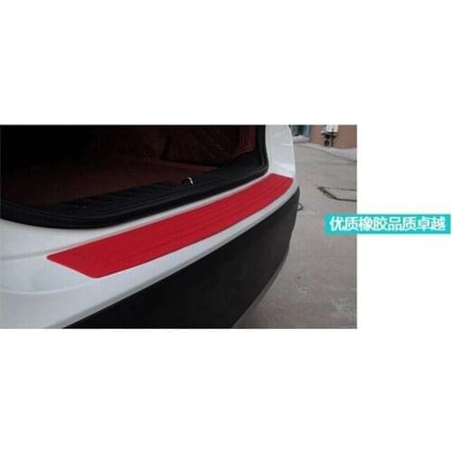 Car stickers car styling rear bumper Rubber strip for SUZUKI SX4 SWIFT LIANA VITARA JIMNY ALTO IGNIS ESTEEM VITARA accessories