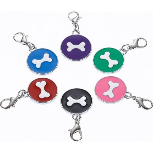 Personalized Anti-lost Custom Dog ID Tag Engraved Pet Dog Collar Accessories Cat Puppy ID Tag Stainless Steel Cat Tags