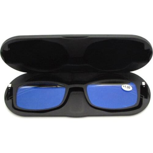 Slim Reading Glasses Men Women With Magnetic Case unisex presbyopia Eyeglass +1.0 +1.5 +2.0 +2.5 +3.0 +3.5