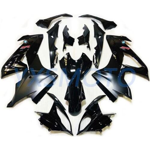 Injection ABS Plastic Full Fairing Kit For S1000RR 17 18 S1000 RR 2017 2018 1000rr Motorcycle pure black Cowlings Bodywork Hull