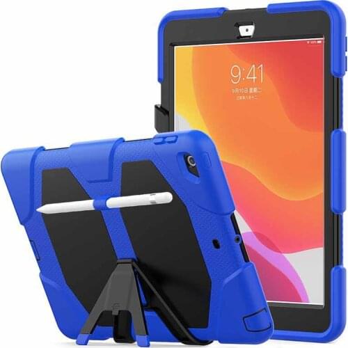 Shockproof Case For iPad 7 10.2 2019 A2197 A2198 A2200 Tablet Hard Military Heavy Duty Silicone Protection Cover