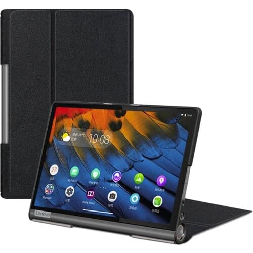 For Lenovo Yoga Smart Tab 10.1 2019 Tablet Case for Yoga Tab 5 10.1 YT-X705F Magnetic Cover PU Leather Capa