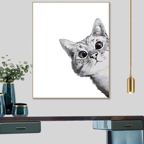 Frame Diy Painting By Numbers Picture Colouring Canvas Animal Landscape Handpainted Oil Paintings adults Unique Gift Home Decor