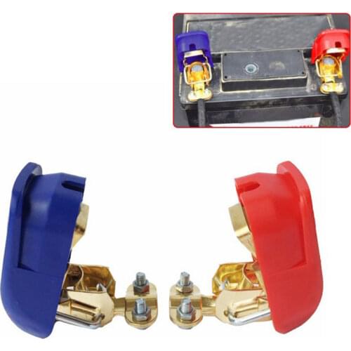 Universele 1 Paar 12V Quick Release Batterij Terminals Klemmen voor Auto Caravan Boot Motorfiets Auto-styling Auto Accessoires