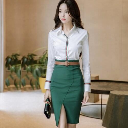 Summer Midi Skirt Solid Casual High-Waisted Skirt Sashes Patchwork Long Skirt Woman Summer Green Vintage Sexy Korean Fashion