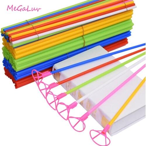 20pcs/set Ballon Stick Wedding Balloons Clips Glue 1.8 Meters Balloon Arch Kit Ballonen Column Birthday Wedding Party Decor