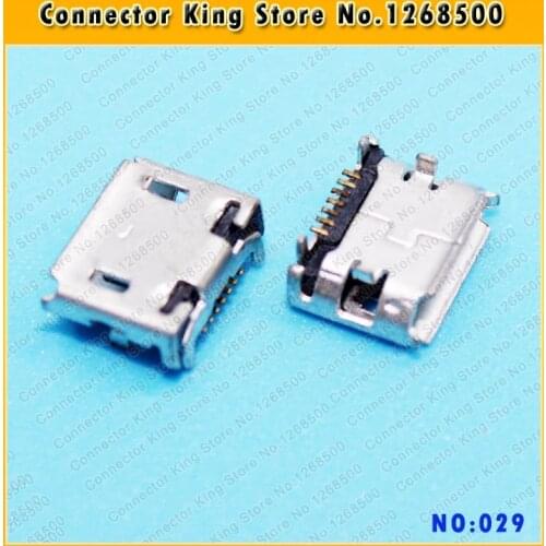 7PIN FOR Samsung I9100/I5500/I5508 Nokia OPPO phone charging port,USB jack socket connector,USB plug,tail port,MC-029