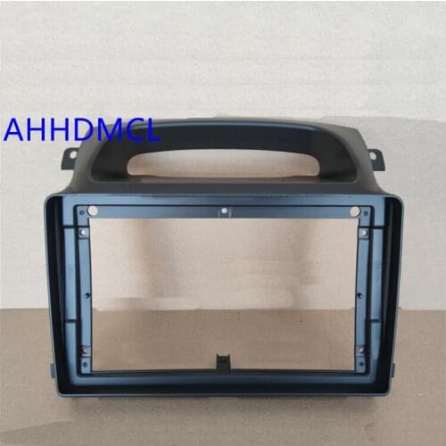 Car Fascia Navigation Frame Dash Frame Kit For 9" Android Multimedia Player For Foton View Van