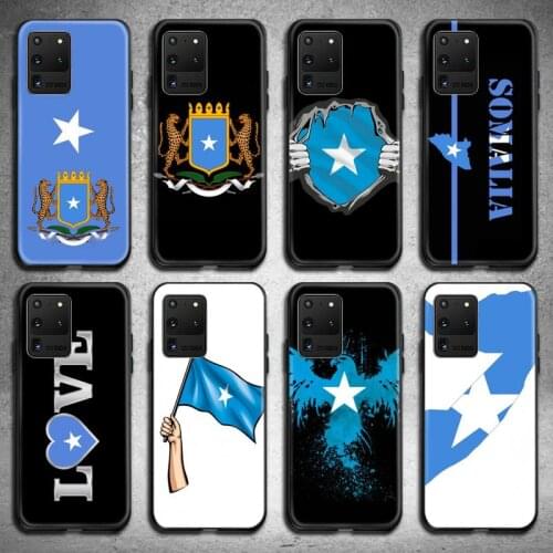 Somali Somalia National Flag Phone Case For Samsung Galaxy S21 Plus Ultra S20 FE M11 S8 S9 plus S10 5G lite 2020