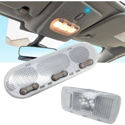 For nissan qashqai j10 08-17 Rear light Car Interior Lamp Dome Reading Light Ceiling Lamp for Sunny for March 1-Botton 3-Botton