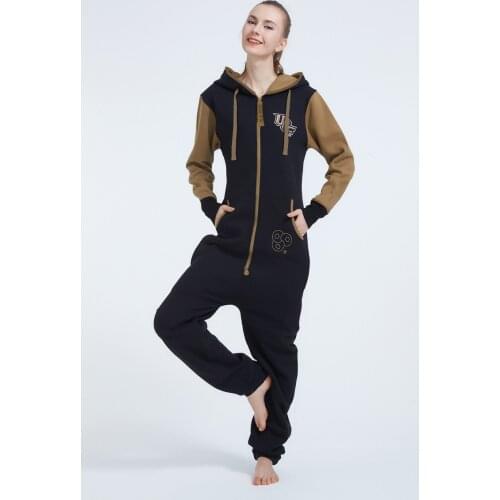 ZOOOP IT UP Overall One Piece Jumpsuit Nordic Way All In Onesies Adult Unisex Romper