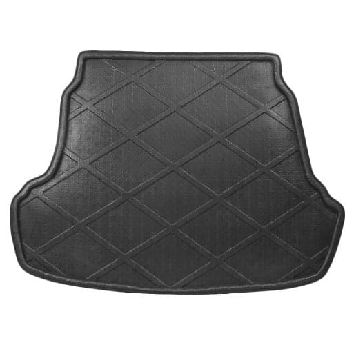 LUCKMART Suitable For 2015-2017 Hyundai Sonata 4-Door Sedan Boot Mat Rear Trunk Floor Mat Cargo Floor Liner Black Protective Pad