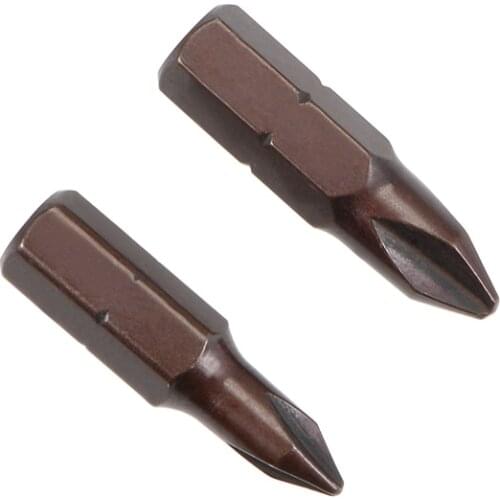 Uxcell Screwdriver Bits Set 2pcs 1/4 Inch Hex Shank Magnetic Y1/Y2 Screwdriver Bit Set 25mm Length S2 Screw Driver Kit Tools