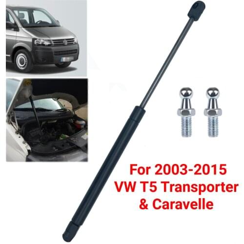 Front Bonnet Gas Hood Support Strut Bar 7E0823359 For Volkswagen VW T5 Transporter Caravelle 2003-2011 2012 2013 2014 2015