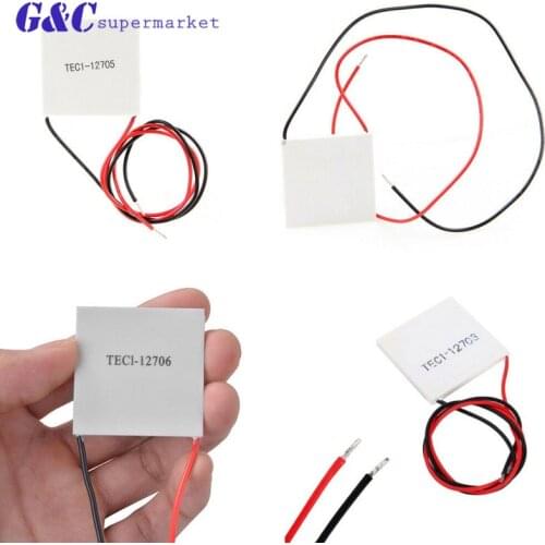TEC1-12703 12705 12706 12709 12710 12712 12715 SP1848-27145 Thermoelectric Cooler Peltier 12V 5A Cells Peltier Elemente Module