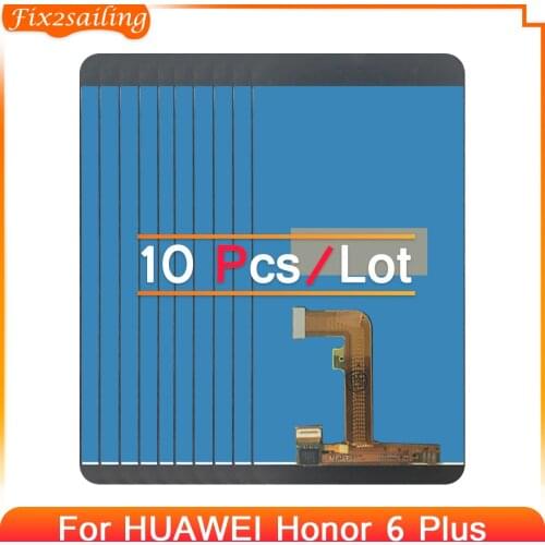 10Pcs 5.5"Screen For HUAWEI Honor 6 Plus LCD Touch Screen Digitizer Assembly For Huawei Honor 6 Plus Display Replacement