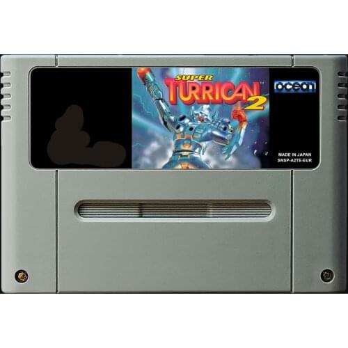 16Bit Games ** Super Turrican 2 ( PAL EUR version!! )