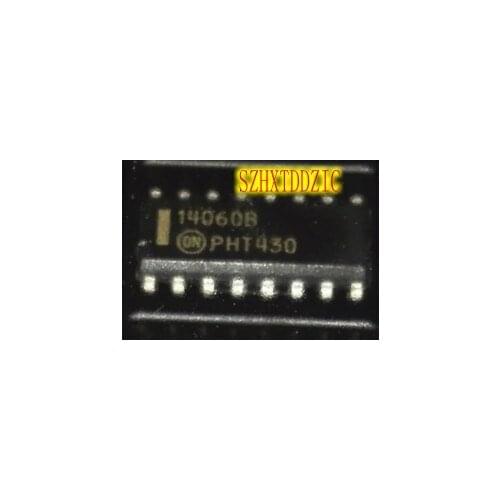 2pcs/lot 14060B 14060BG MC14060BDR SOP16 3.9MM [SMD]