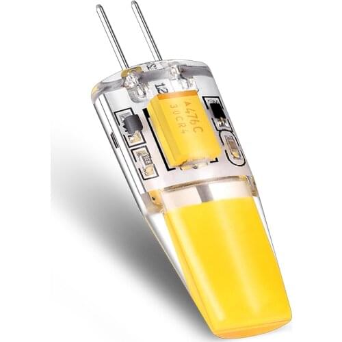 2PCS G4 LED COB Bulb 12V AC DC 3W LED G4 Lamp 360 Beam Angle No Flicker Warm Natural Cool White 4000K Replace 30W Halogen Lamp