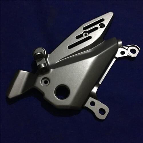 Motorcycle Accessories GW250 / S / F Front Left Front Right Footrest Bracket Mounting Plate Front Footrest Support Set