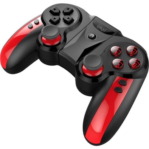Wireless Bluetooth Game Controller Gamepad Joystick with Turbo Phone Holder for Android TV TV Box Tablet Smart Phone Windows PC