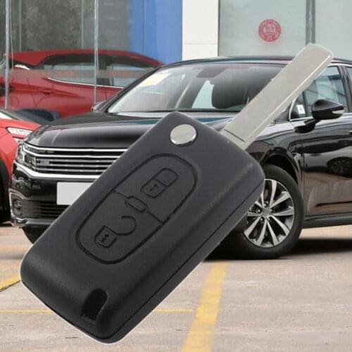 Key Shell Convenient Practical Copper Flip Folding Remote Key Shell for Car