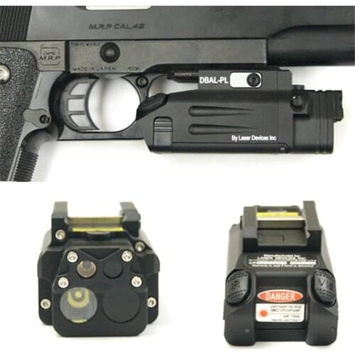 Tactical Hunting Flashlight DBAL-PL LED Flashlight With Red Laser and IR Light For Rifles