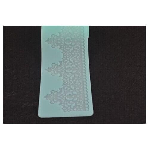 CT5019 Silicone cake mold floral sugar lace mold decoration for wedding cake