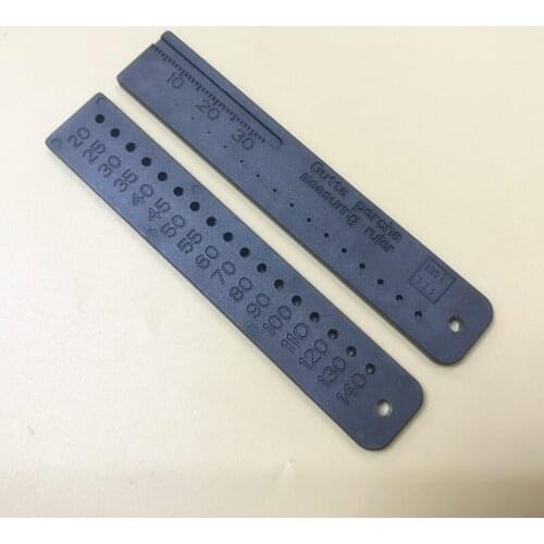 2pcs Dental Instruments Endo Rulers gutta percha measering ruler Span Measure Scale Endodontic dental materials dental tools