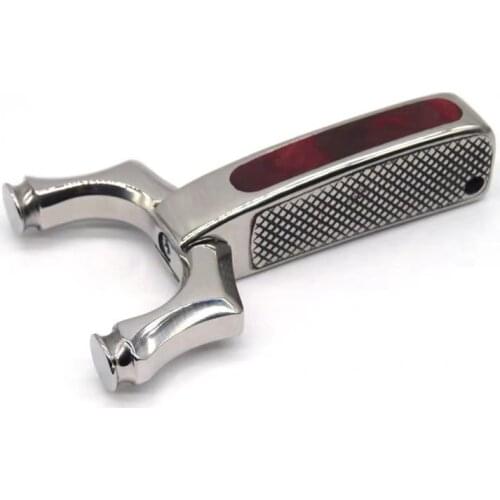 Toys For Children Stainless Steel All-steel Tiger Metal Sports Professional Outdoor Hunting Sports Straight Shooting Slingshot