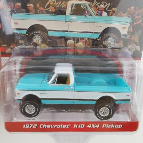 GreenLight cars 1/64 1972 Chevrolet K10 4&4 PICKUP Collector Edition Metal Diecast Model Car