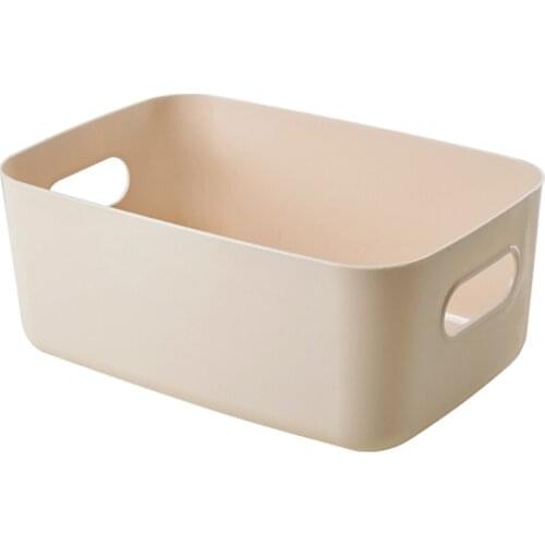 Storage Basket Student Desktop Snack Storage Box Plastic Cosmetics Storage Box Home Kitchen Finishing Box