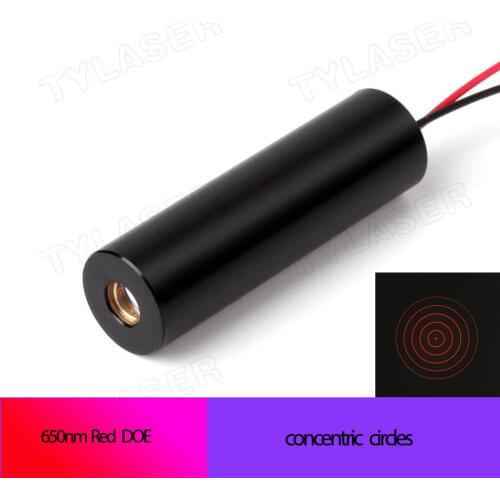 D12X40mm 650nm 30mw 50mw 100mw 150mw Red DOE Laser Module