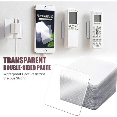Reusable Double Sided Tape Super Sticky PVC Nano Transparent No Trace Acrylic Waterproof Adhesive Pendating Fixed Home Supplies