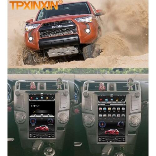 13.6" Android 9.0 Tesla Screen Multimedia Player For Toyota 4 Runner 2009 2010 2011 2012 2013-2019 Audio Stereo Radio Head Unit