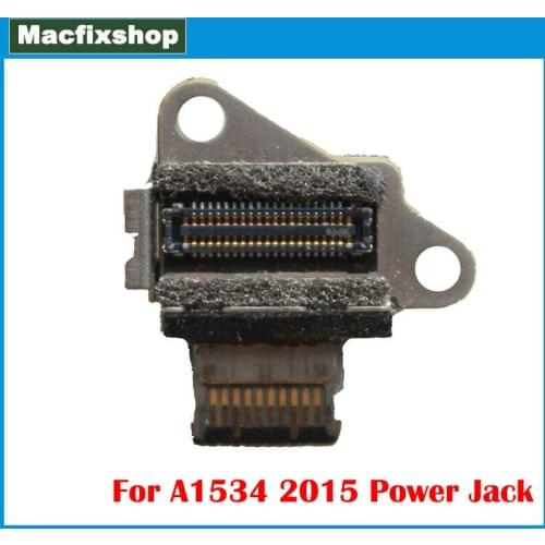 Laptop Original 12" A1534 Power Jack Board 2015 Year For Macbook A1534 Charging Connector USB-C DC DC-IN Jack EMC 2746 Full Test