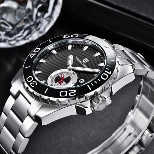 PAGANI DESIGN Top Brand Mens Automatic Watch Sapphire Glass Luminous Hands Men Watch 100M Waterproof Men Mechanical WristWatch