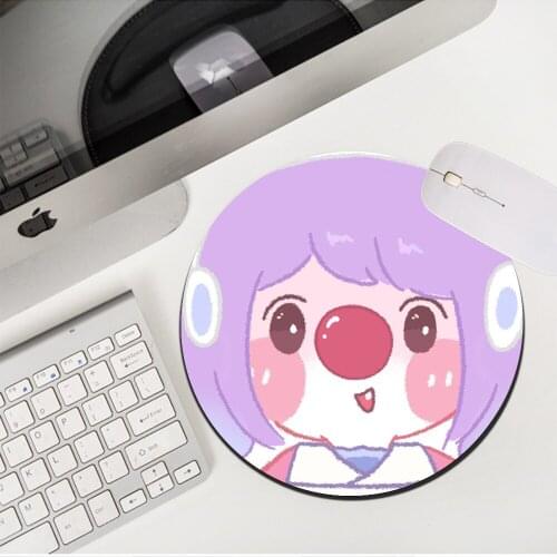 Drop Shipping 20X20/22X22CM Cute Cartoon Mousepads Carpets Rugs Small Office Non-slip Kawaii Table Mat Placemat LOL Mouse Pad